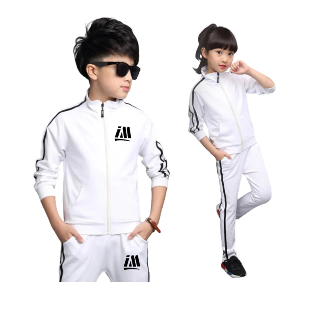 White sweatsuit boys Clearance