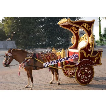 伝統的な現代的な鋼鉄製馬車、カスタマイズ可能な色とサイズ、耐久性が