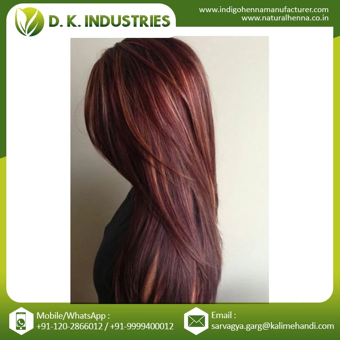 Best Herbal Henna Burgundy Color Powder Leading Exporter Indian Bulk