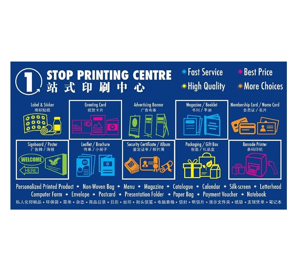 signboard sticker printing