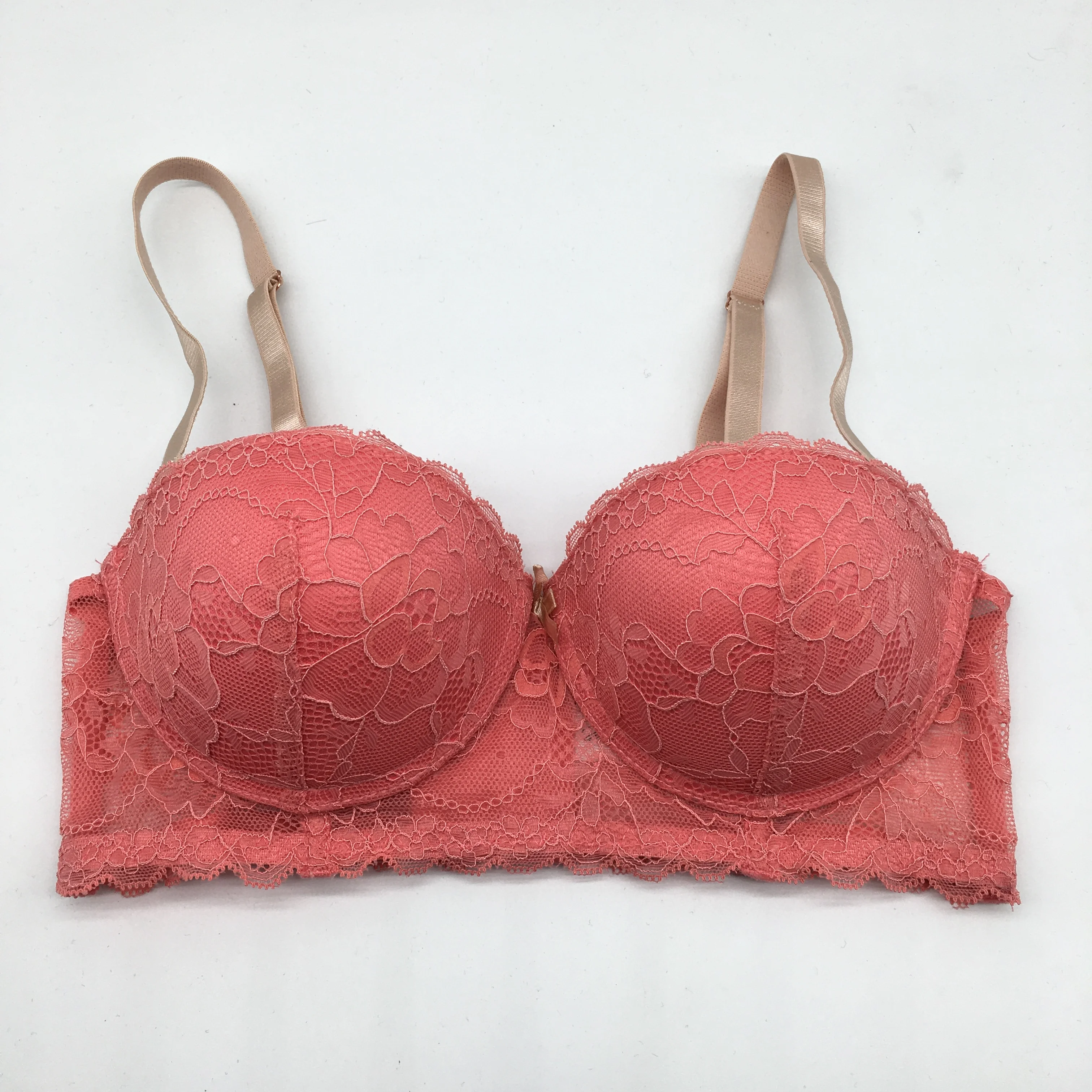High Quality New Design Custom OEM Women Lingerie Sexy Underwear Small ABC Cup Lace Bra Wholesale