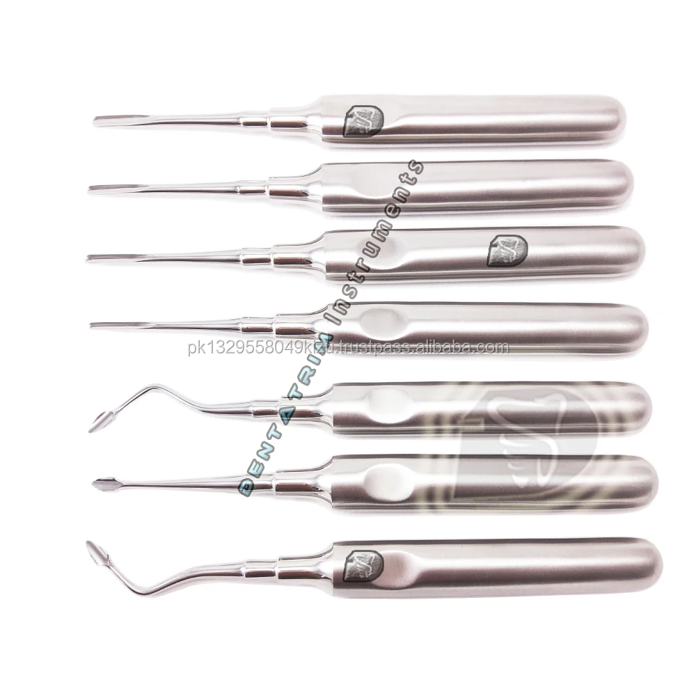 Dental Root Elevator Set of 7 Pieces Coupland Elevator Bayonet Elevator