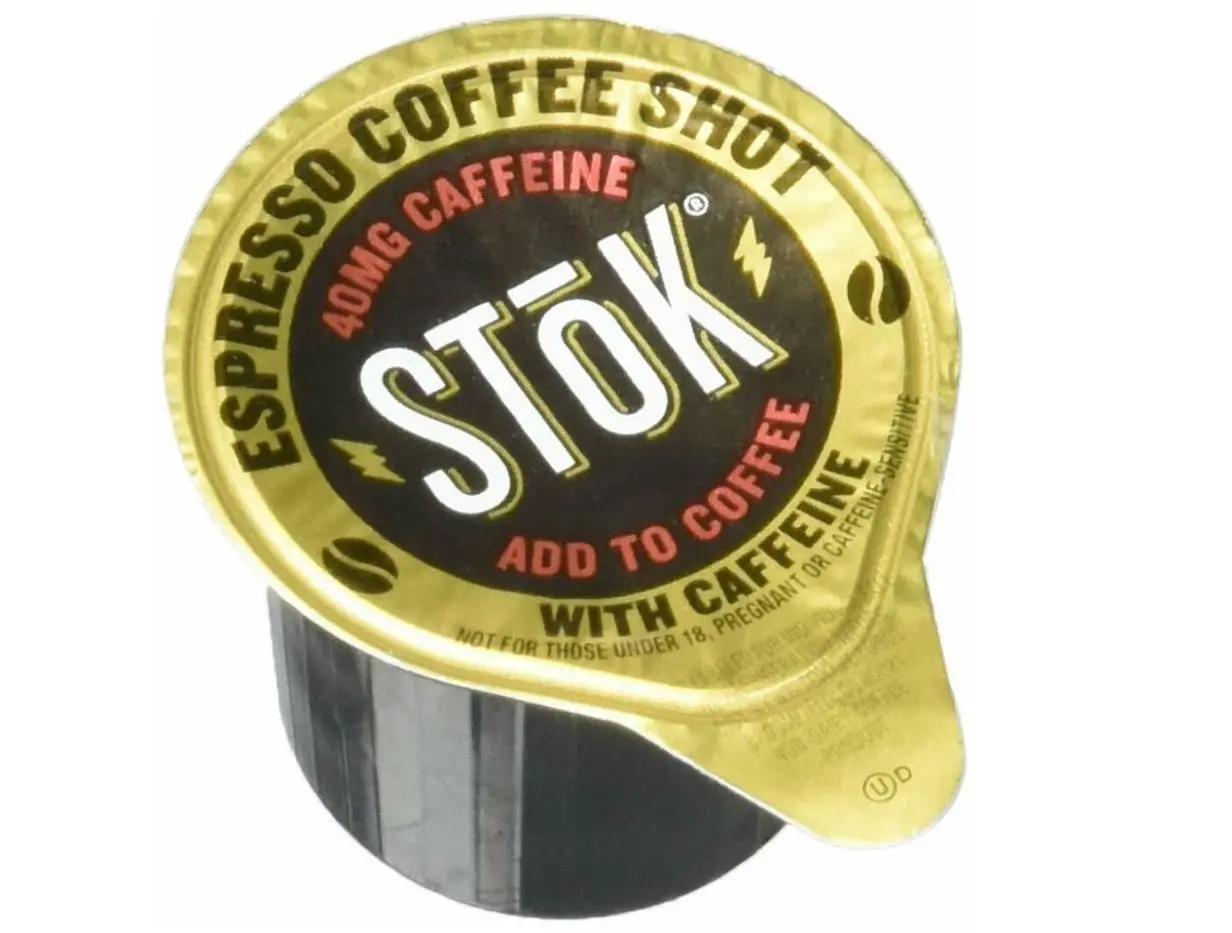 Stok Caffeinated Espresso Coffee Shot, 13 Milliliter -- 264 per Case. 