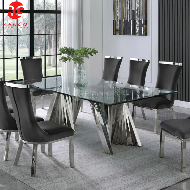 Luxury 8 Seaters Marble Dining Table Sets Italian Dining Table Dining ...