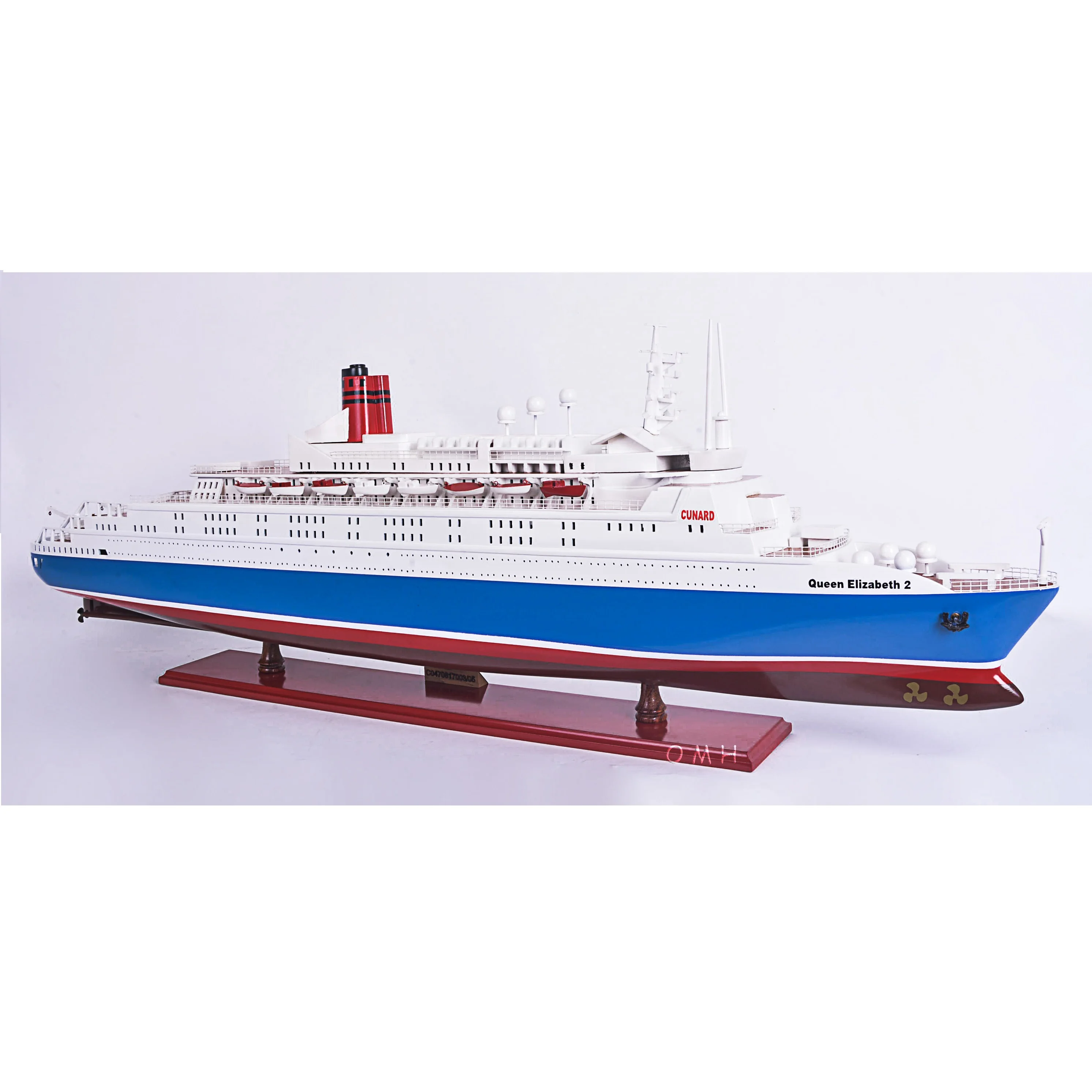 Queen Elizabeth 2 Model Ship 100 Cm Handcrafted Wooden Replica With Display  Stand,Collectible,Decor,Gift,Wholesale - Buy Rms Titanic Bluenose Wooden  Decoration Itemes Home Decor Boat Model Wood Arts Crafts Company Vietnam  Model Ship