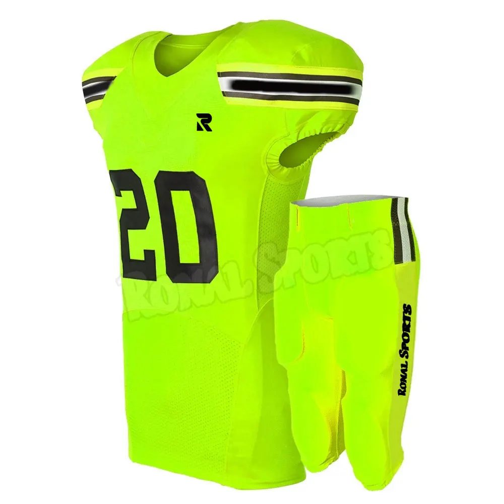 Cheap Wholesale Youth Tackle Twill Custom American Football Jerseys