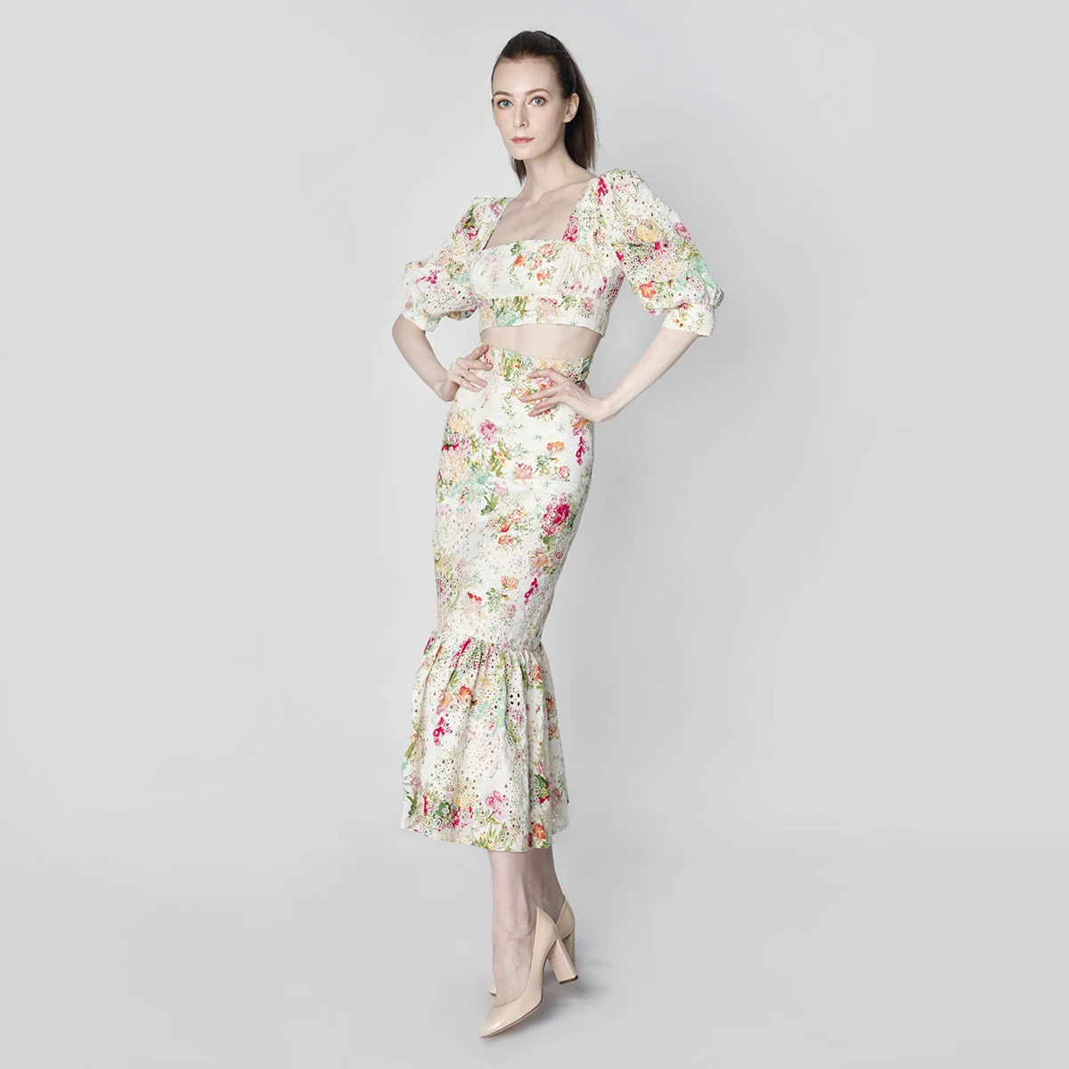 Новинка, детская одежда, модный костюм для досуга, комплект из двух предметов для женщин Костюм Платье женское 7/4 рукав, костюм комплект ювелирных изделий для женщин.(21001 + 21002)