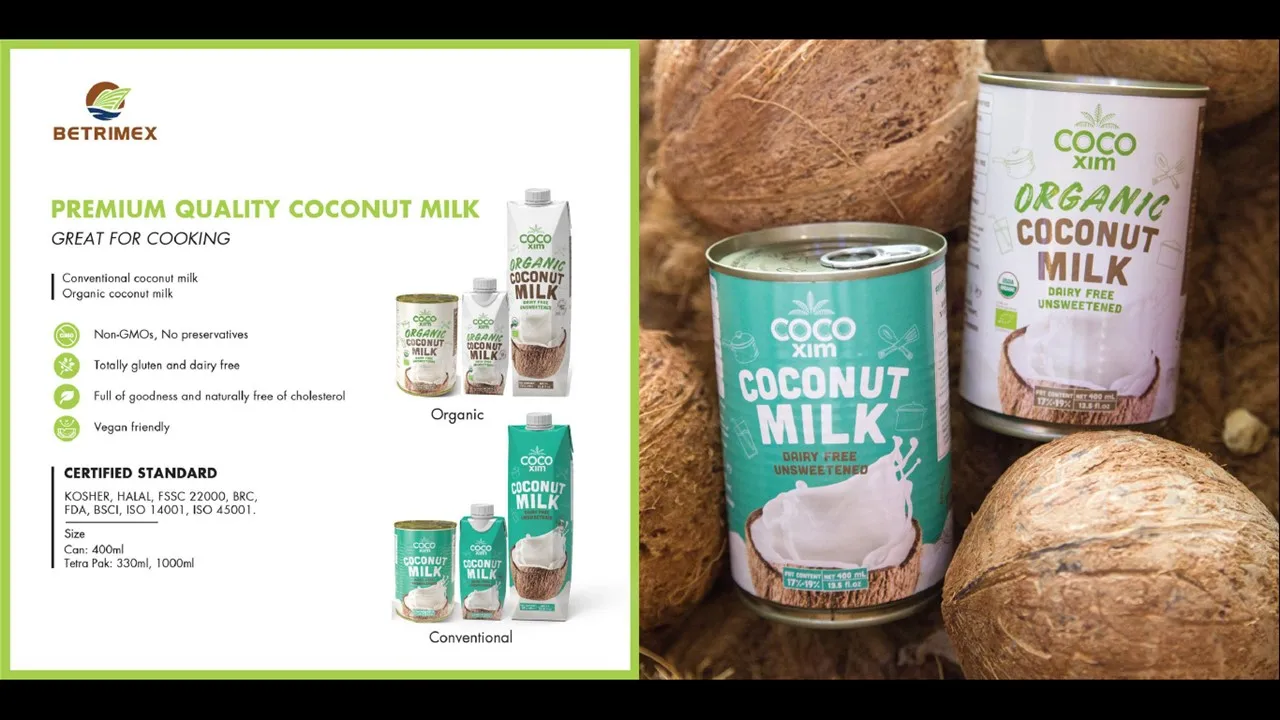 Cocoxim Coconut Milk Brands Oem Coconut Milk Available Origin Vietnam 100 Natural Ingredient 84968617723 Buy Coconut Milk Coconut Milk Brands Oem Coconut Milk Product On Alibaba Com