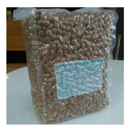 Шарики-Топпинг для молочного чая, полезные ингредиенты для Пузырькового чая со вкусом коричневого сахара, цена от поставщика во Вьетнаме, упакованные в пакет