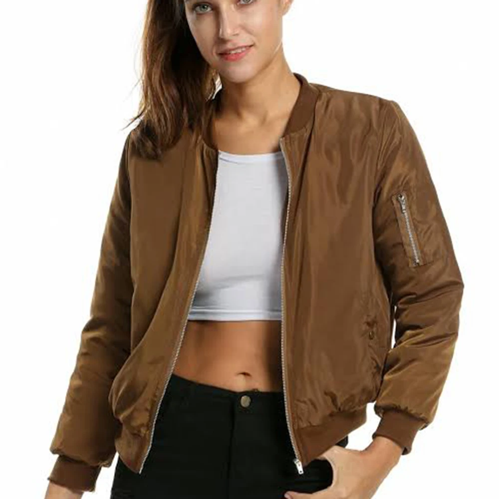 bomber jacket women winter