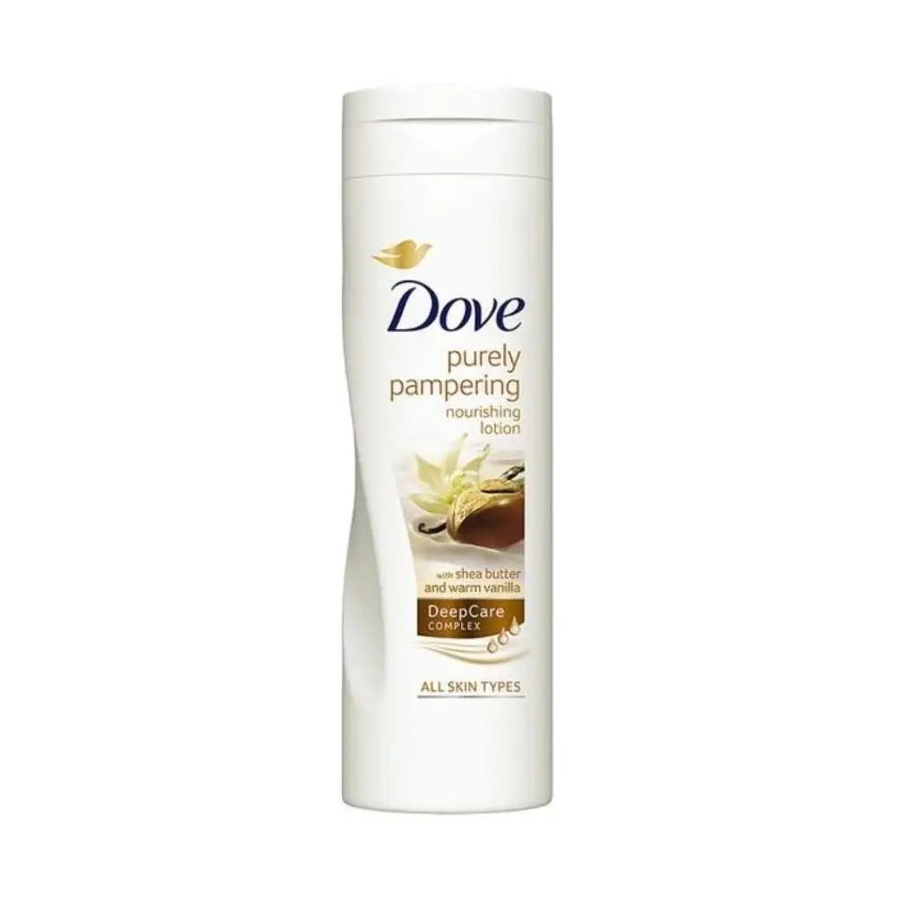 dove purely pampering shea butter and warm vanilla body lotion