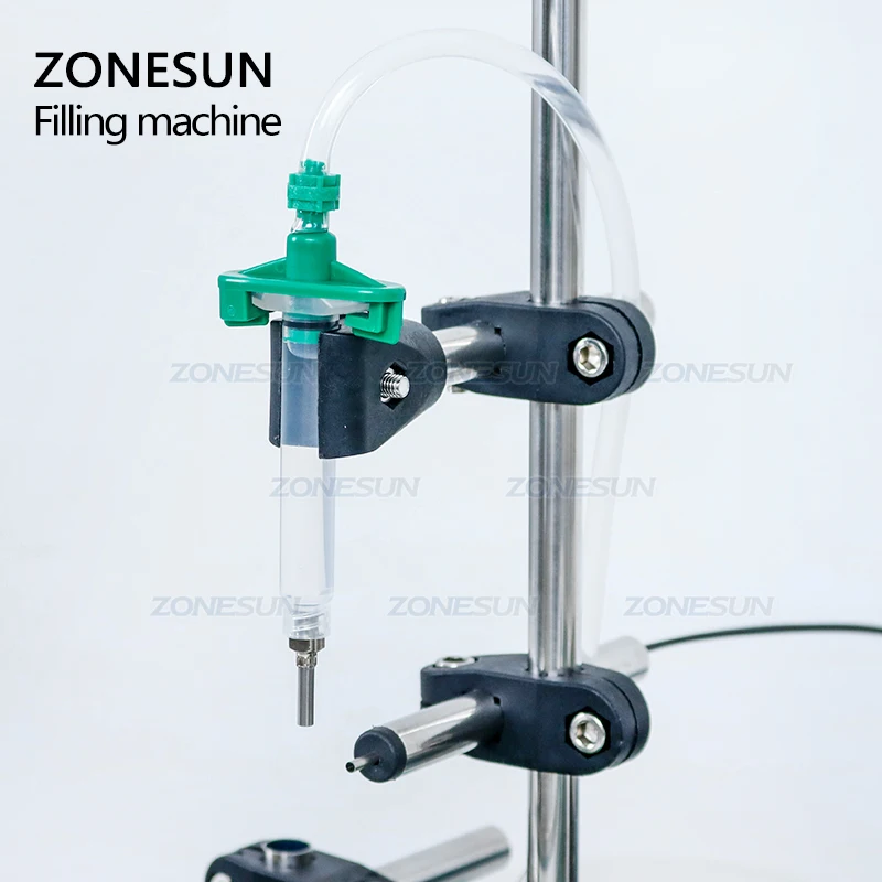 ZONESUN ZS-DTPP100C Automatic Small Round Bottle Glass Vial Essential Oil Perfume Eye Drops Liquid Filling Machine With Conveyor - Image 3