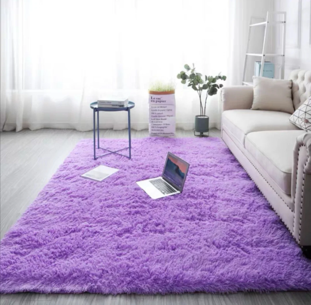 Hot Selling Living Room Bedsied Fluffy Shaggy Carpet And Rugs Floor Mat