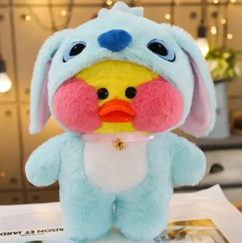 Hot-selling Kawaii Lalafanfan Duck Toys Changing Clothes Plush Children  Toys Cafe Mimi Duck Toys - Buy Stuffed Toys,Ducks,Plush Toys Product on  