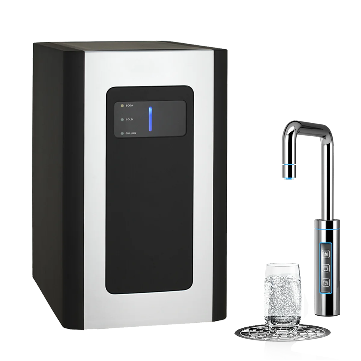 Taiwan Cold Hot Sparkling Water Machine Under Counter Water Dispenser