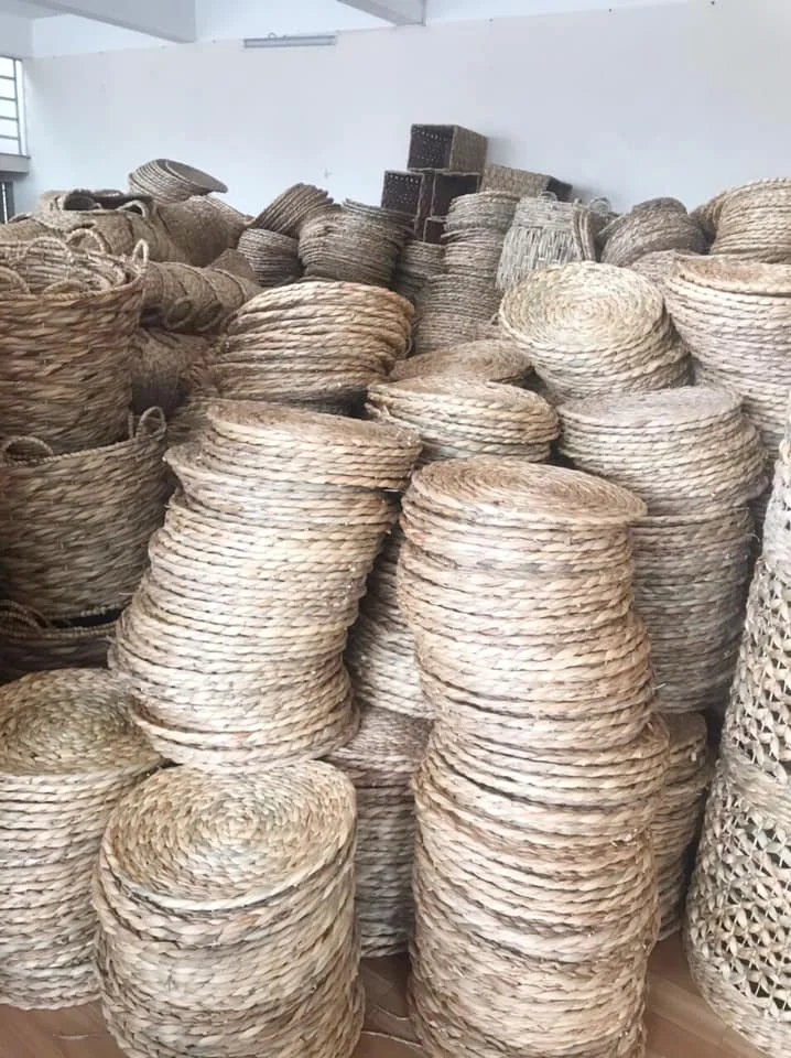 Wedding Rattan Boho Wicker Table Decor Set Placemats Natural Rattan