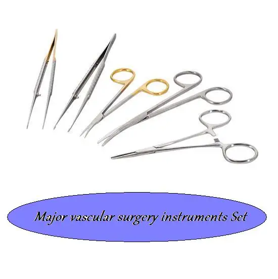 Major Vascular Surgery Instruments Set Buy Major Vascular Surgery