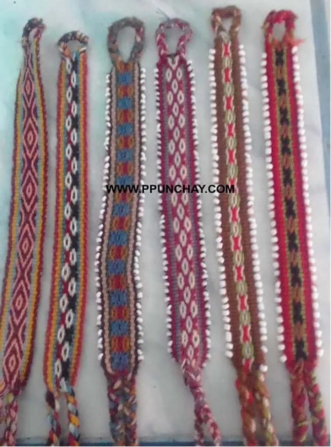 
 Браслет с бисером дружбы, этнический Cusco Ppunchay, Перу, красивые цвета  