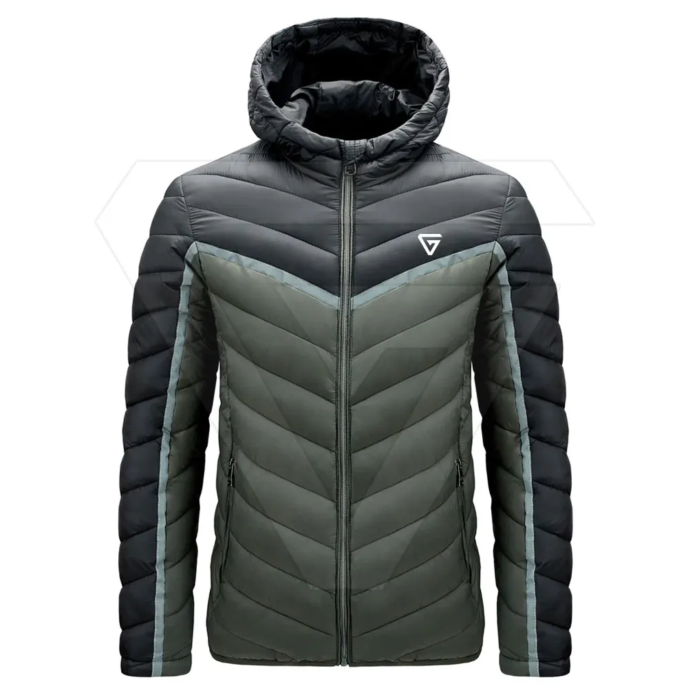 mens padded down coat