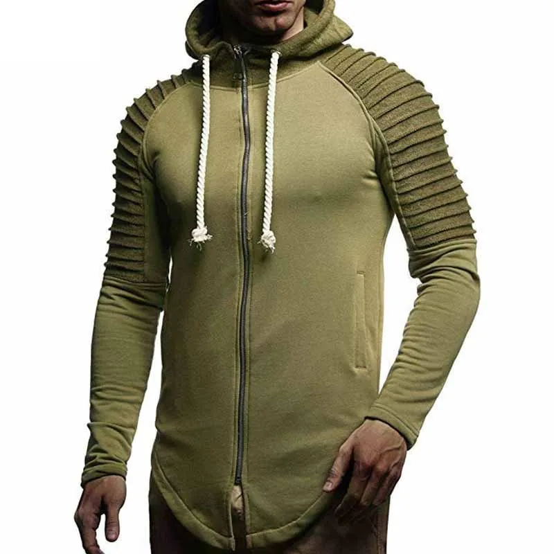 designer zipper moletom com capuzs