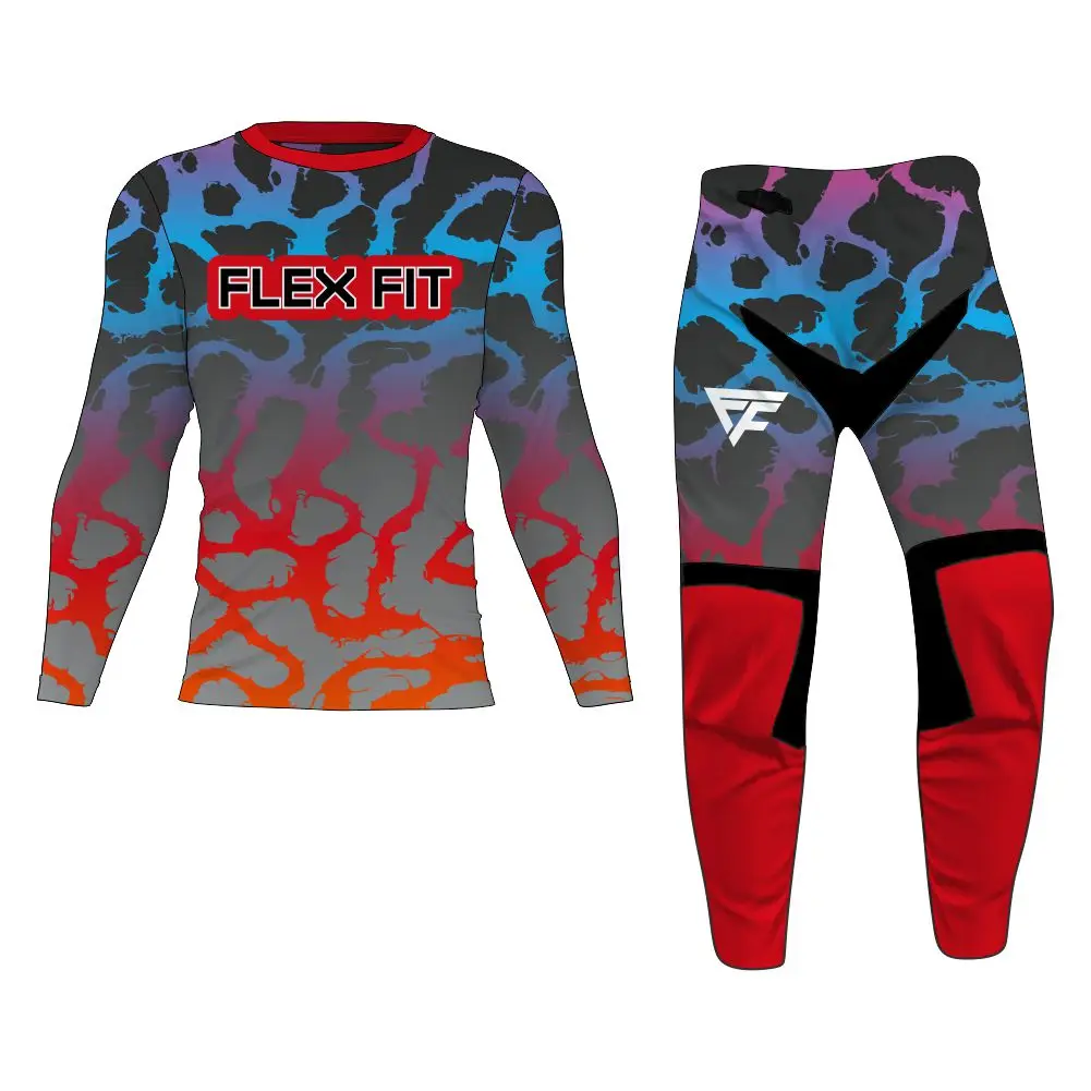 Костюм для мотокросса, выполненный на заказ, штаны и Джерси MX Gear Racing 2021