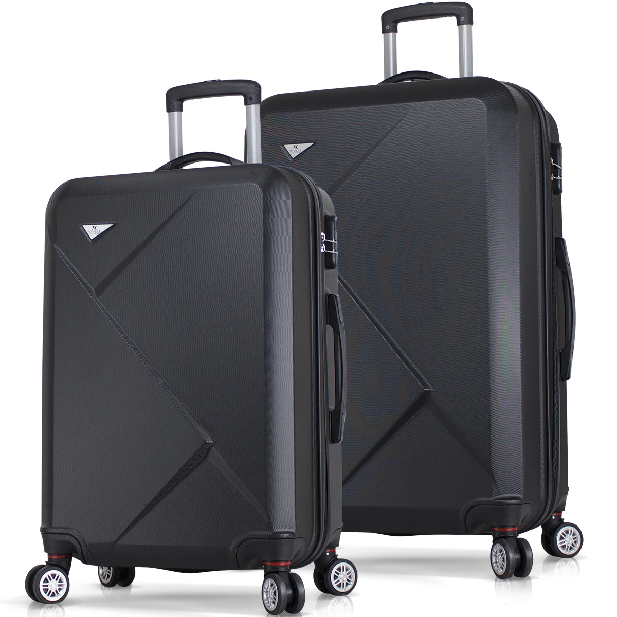 High Quality Top Seller Wholesale Product Diamond Abs Suitcase Set Of 2