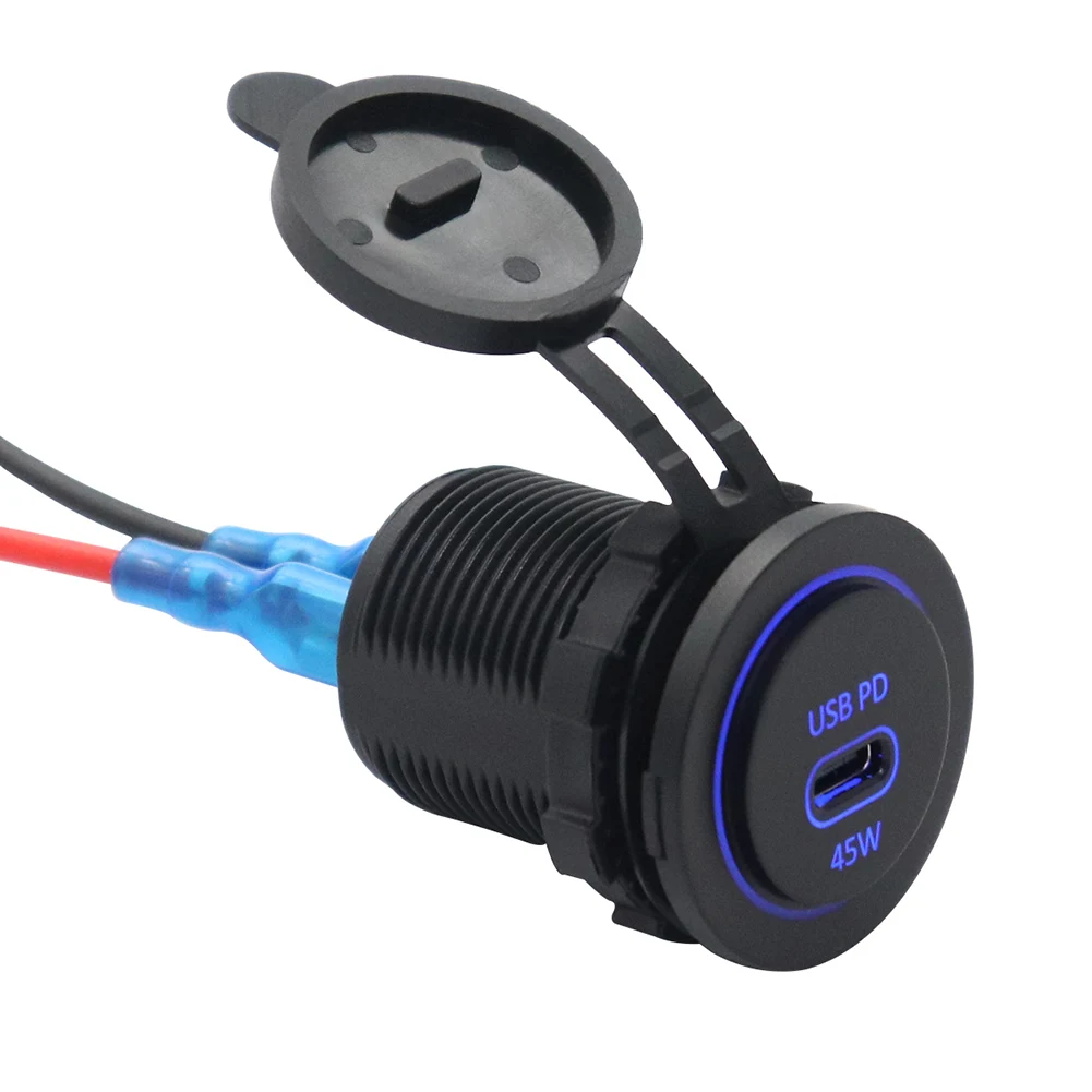 Wholesale 12V 24V Waterproof LAMP Dual USB Socket Power Outlet 2.1A &1.0A for Car Boat Marine Mobile From m.alibaba.com