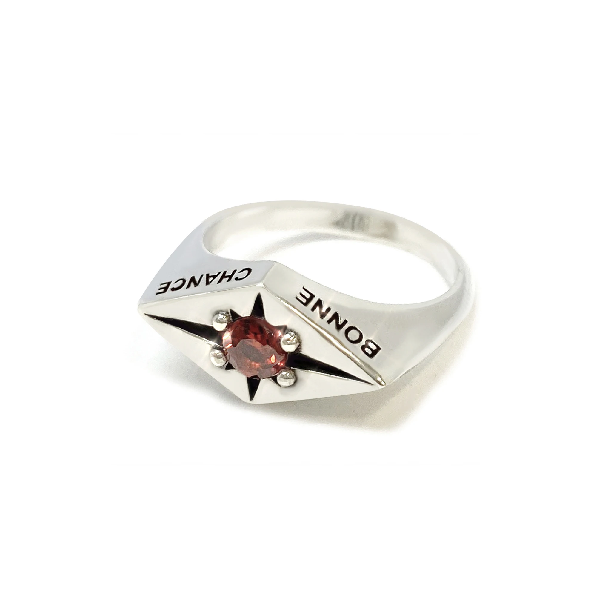 Source Top quality Italian North star ring made by 925 sterling