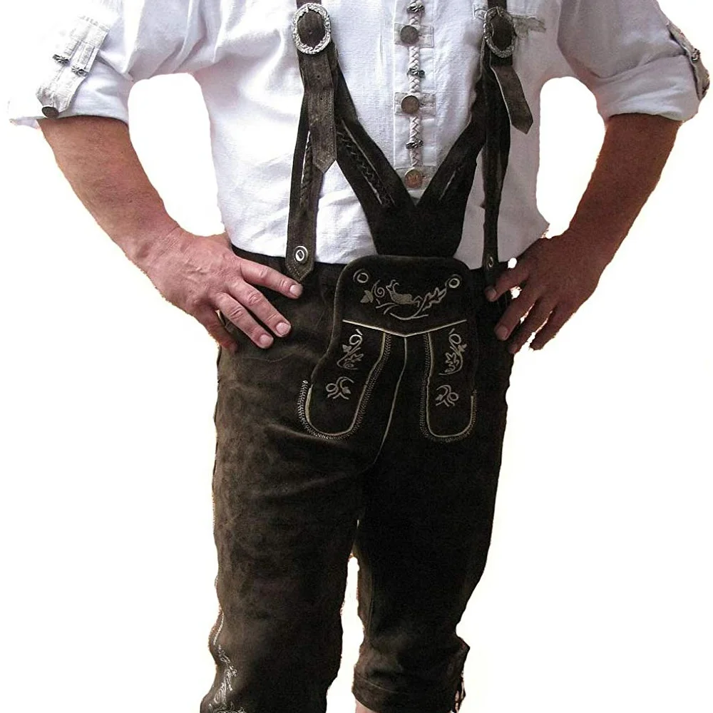 Trachten Oktoberfest German Bavarian Lederhosen Bundhosen Lederhose 