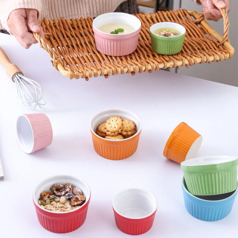 High Quality Ceramic Ramekin Bowls With Lid - Buy Ramekin Bowls,Bowls ...