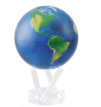 MOVA 4.5 Solar Rotating World Globe Powered by Light