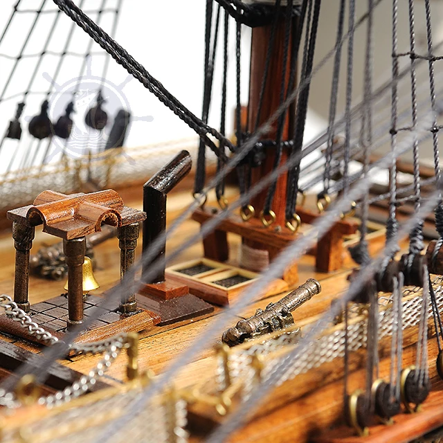 HMS Victory Copper Bottom Model Ship 80 cm Handcrafted Wooden Replica With Display Stand, Collectible, Decor, Gift, Wholesale
