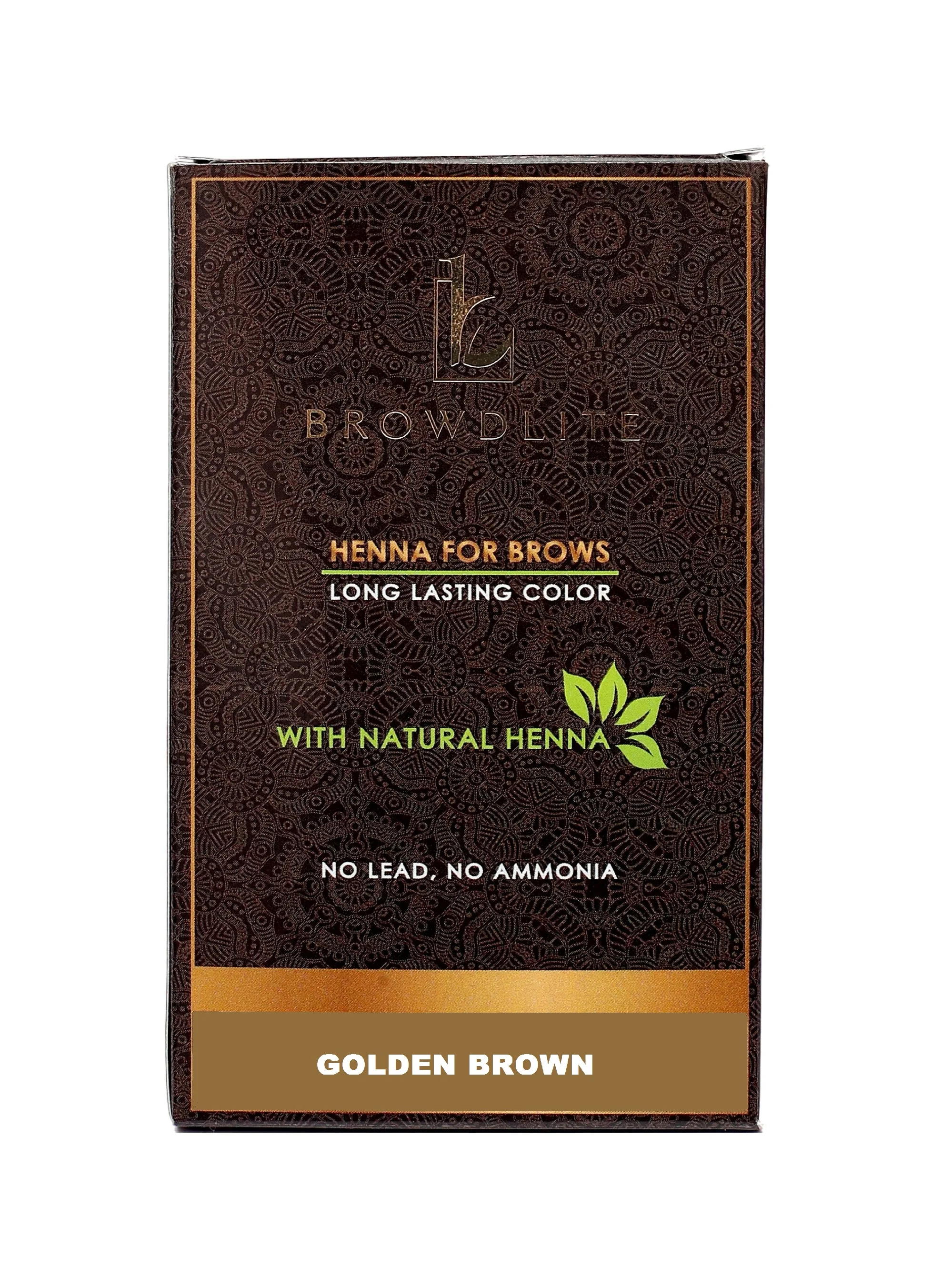 Brow Henna Eyebrow Kit Browdlite Henna Brow Tint With Brush And