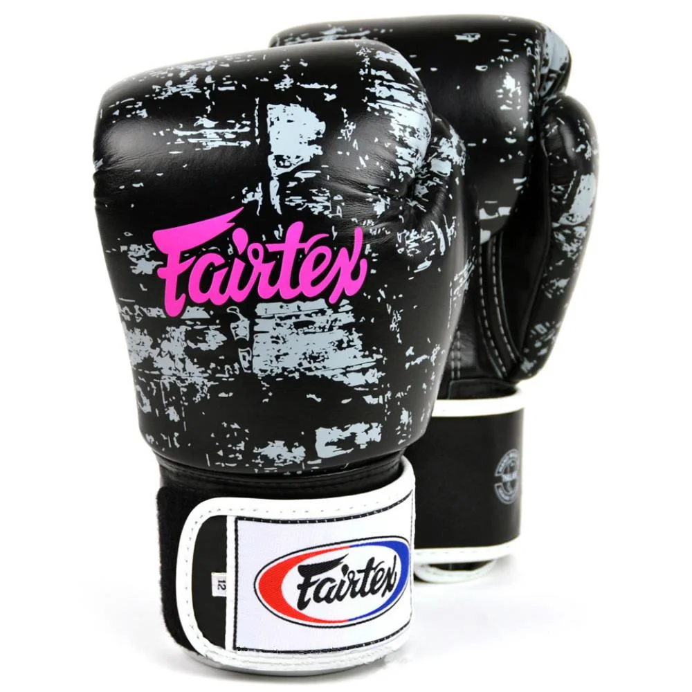 High Quality Printed Design Fairtex Boxing Gloves Sparing Boxing Muay