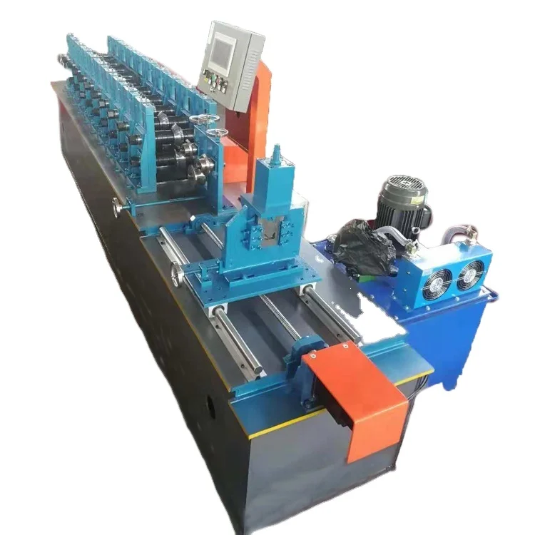 Slotted Wall Angle Roll Forming Machine Light Steel Keel Gypsum Board L Shape Corner Bead Making Machine