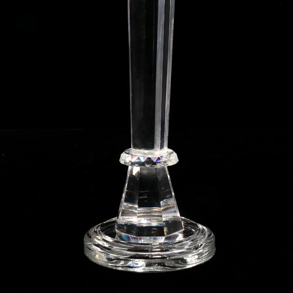 
MH-Z125 5 ламп стеклянный ураган Свадебный хрустальный канделябр 