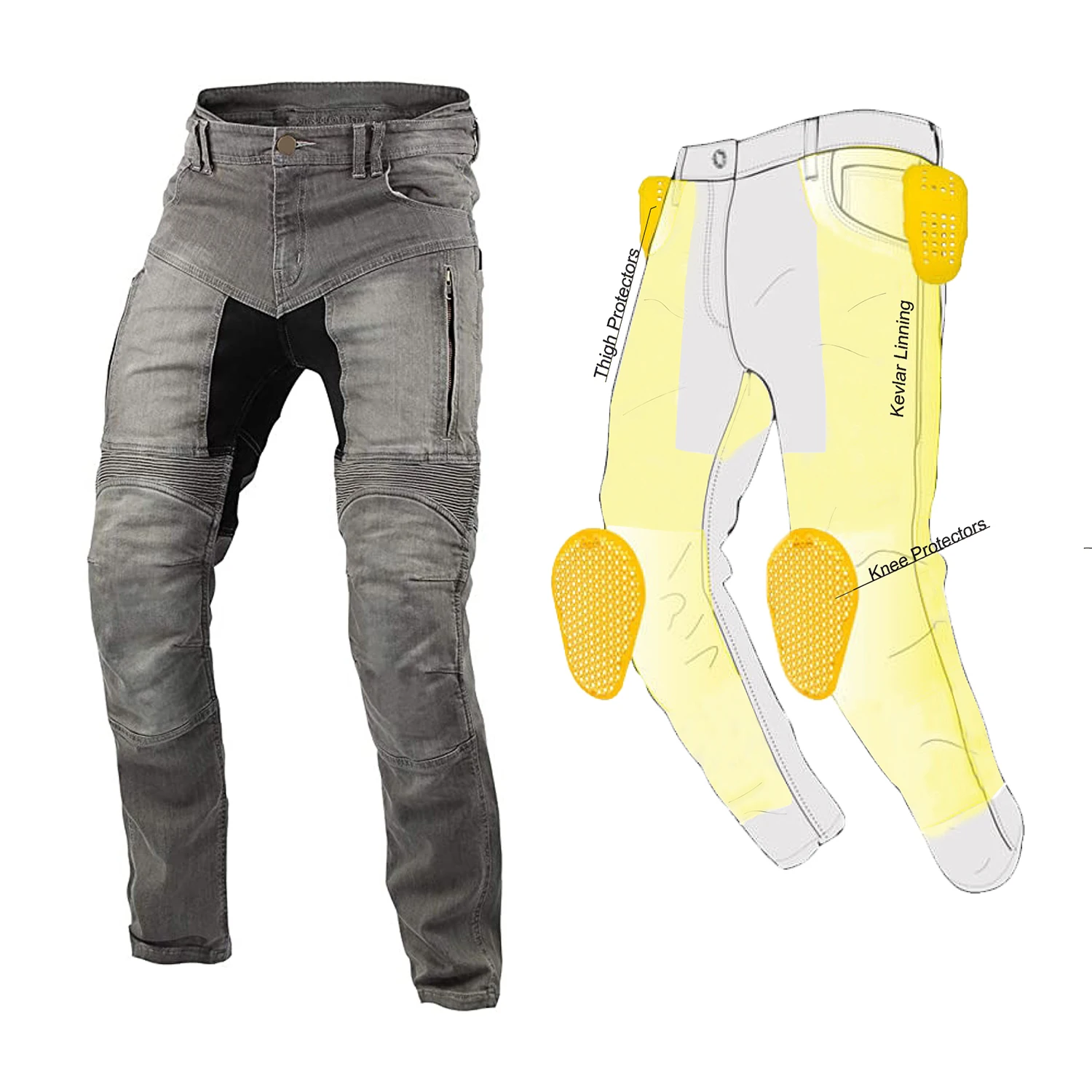 Pantalones Vaqueros De Moto Para Hombre,Jeans De Moto Lavados Y  Ligeros,Ajustados,Color Gris Con Forro De Kevlar,Protección Prime,Mejor  Fabricados - Buy Mejor Fabricado Luz Lavado Moto Jeans Para Hombres,La  Mejor Motocicleta Fabricante De