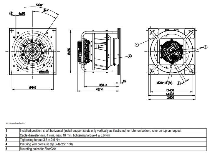 Refrigerator, K3G400-PA27-71, M3G150-FF, 400V, 2750RPM - detail 30
