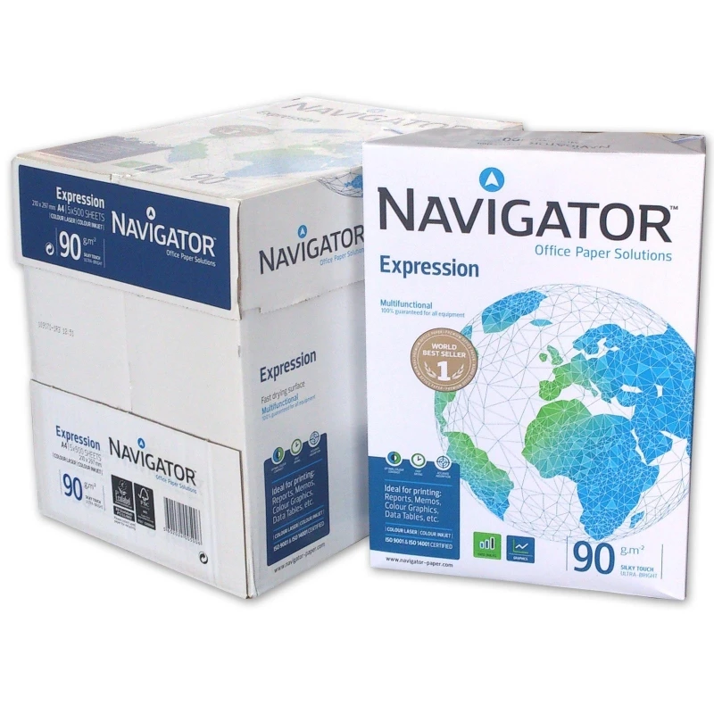  Navigator Universal A4 80gsm Paper - Box of 5 Reams (5x500  Sheets) : Office Products