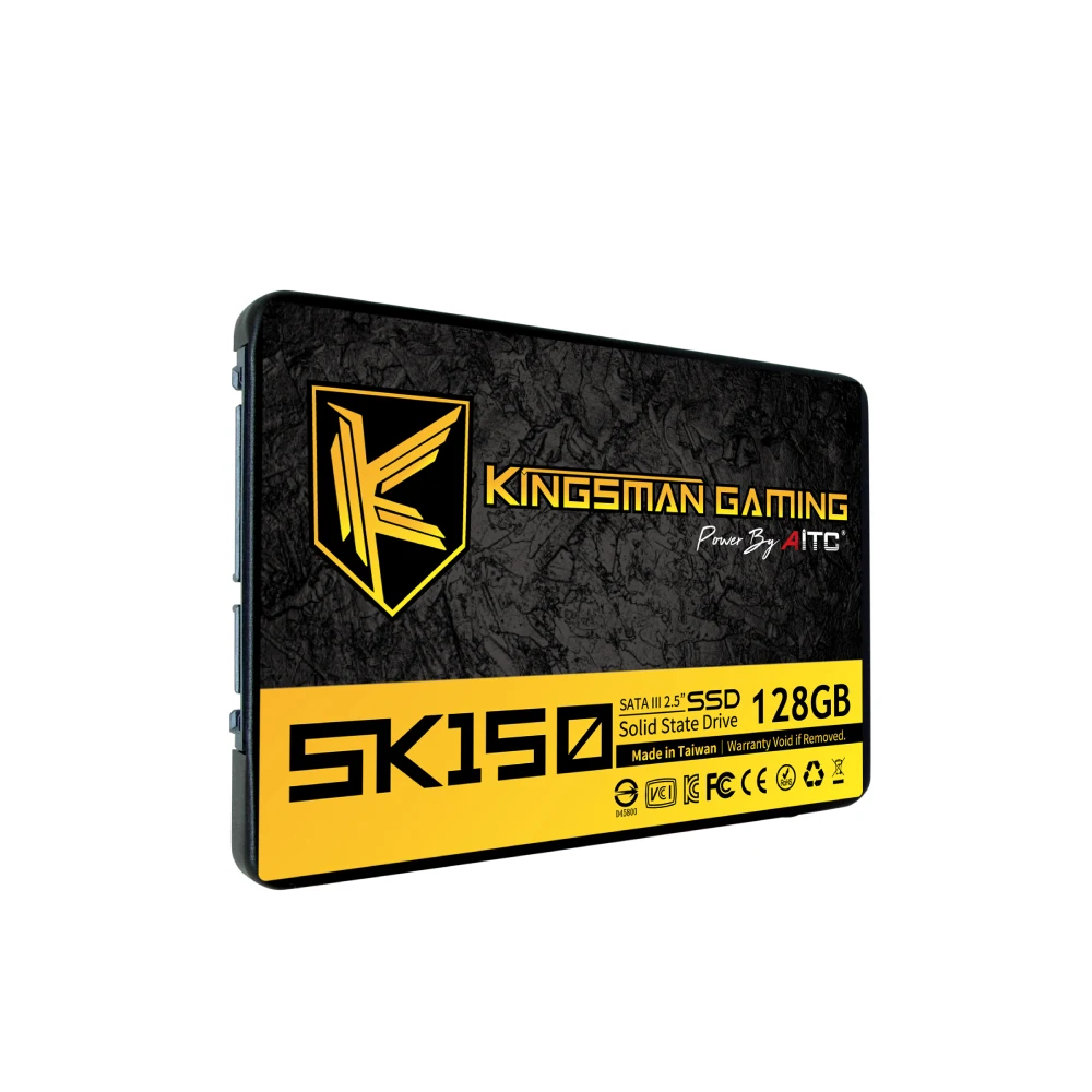 
 3 года гарантии, SSD SATA3 128 ГБ для настольных ПК и ноутбуков  