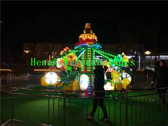 Funfair Rides Rotary Bees Premium Fairground Attraction Happy Bee Bike Indoor Mall Amusement Park ...