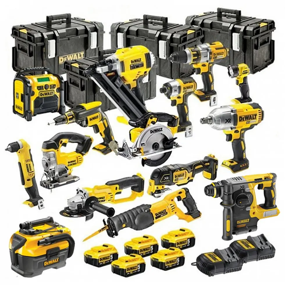 Инструмент dewalt. Аккумуляторный инструмент ДЕВОЛТ 18 вольт. Аккумуляторные инструменты DEWALT 18v. DEWALT Combo 15. DEWALT 20v Max наборы.