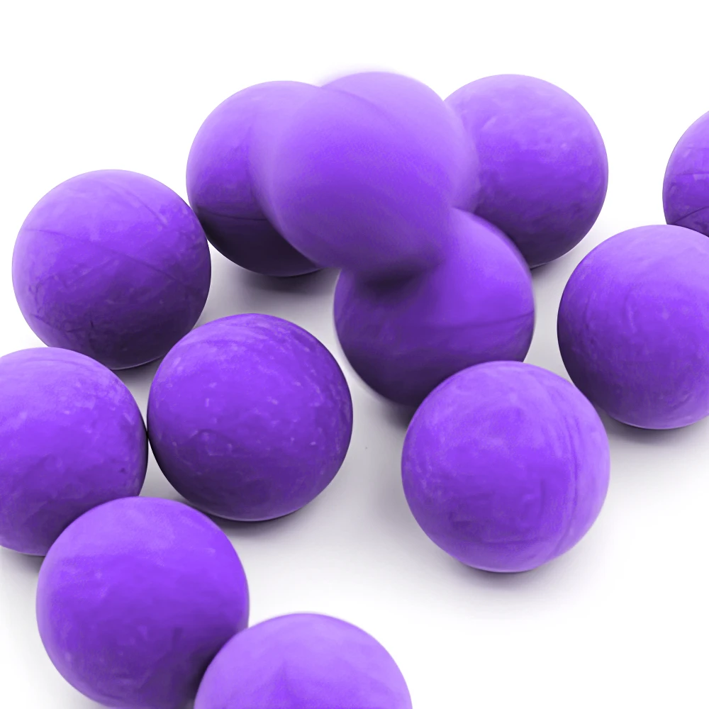Customized Oil Resistant Rubber Ball For Sealing Fkm Nitrile Material Rubber Products All Colors