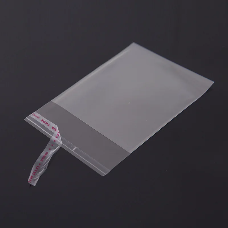 China Hot Sale Custom Recyclable Printing Self Adhesive Seal Clear OPP  Plastic Poly Bag With Suffocation Warning manufacturers and suppliers