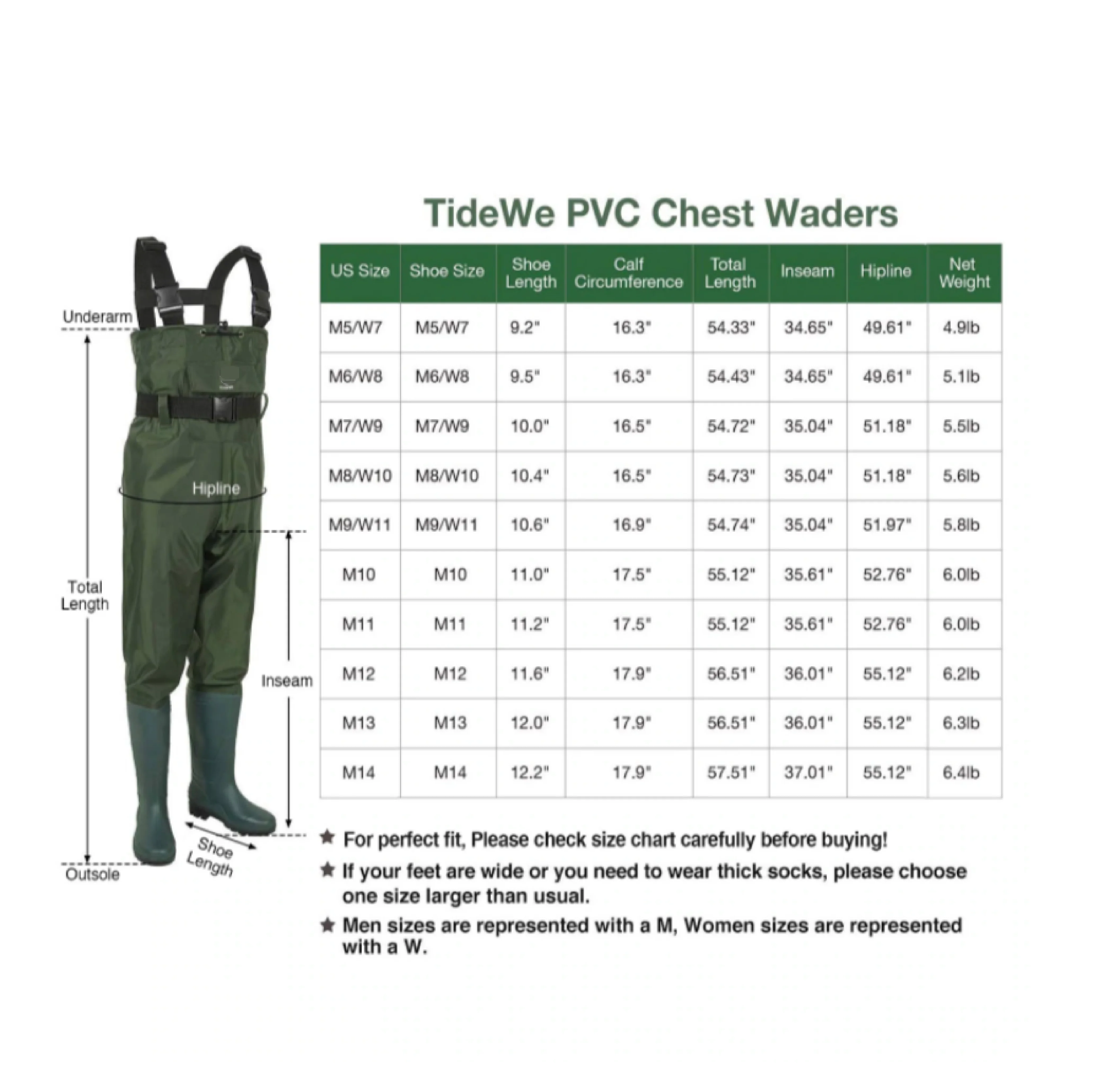 Nylon Outdoor Pvc Wader With Boots Fishing Wear Waterproof Breathable ...