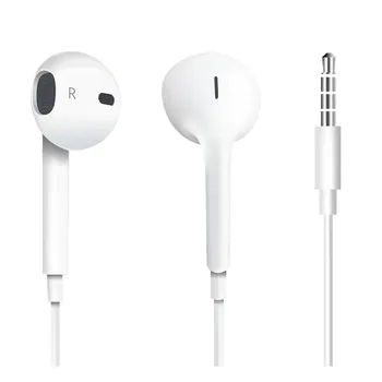 Amazon best seller for Apple Earpods best quality Earphone 3.5mm Plug In-Ear Earphones Sport Earbuds Deep Bass Headset earphone