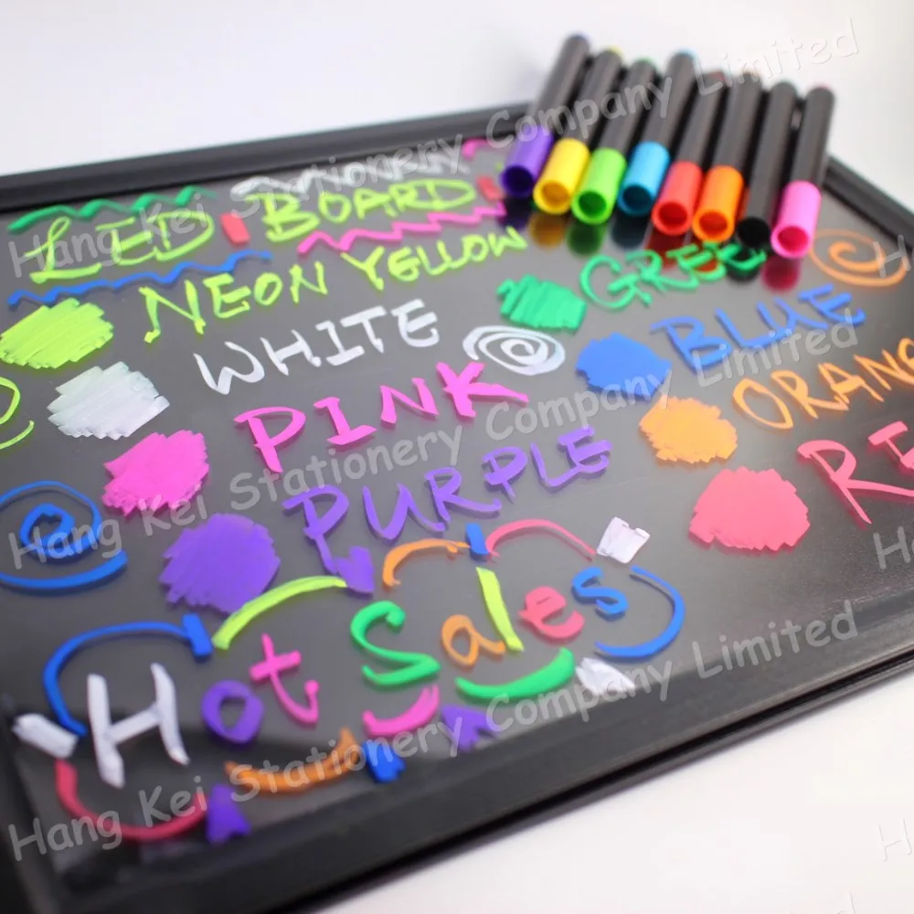 
Индивидуальный Логотип, акриловый перо, сухой стираемый маркер для белой доски 