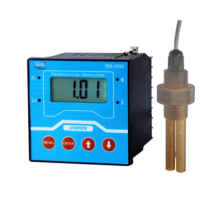 DDG-2090 Water Tester Online Resistivity Salinity TDS EC Controller Digital Electrical Conductivity Meter