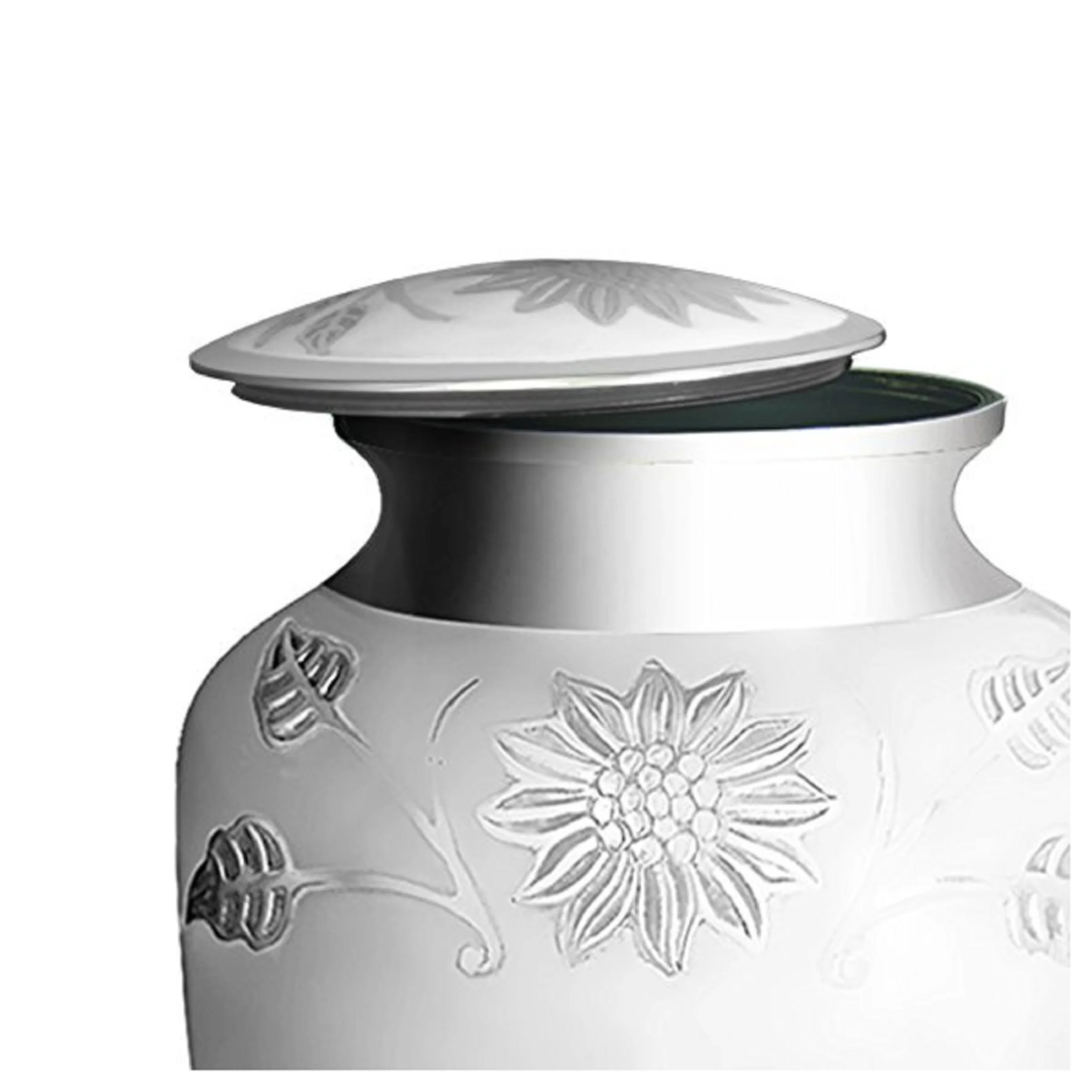 Solid Cremation Urns And Keepsakes Classical Design Premium Sun Flower