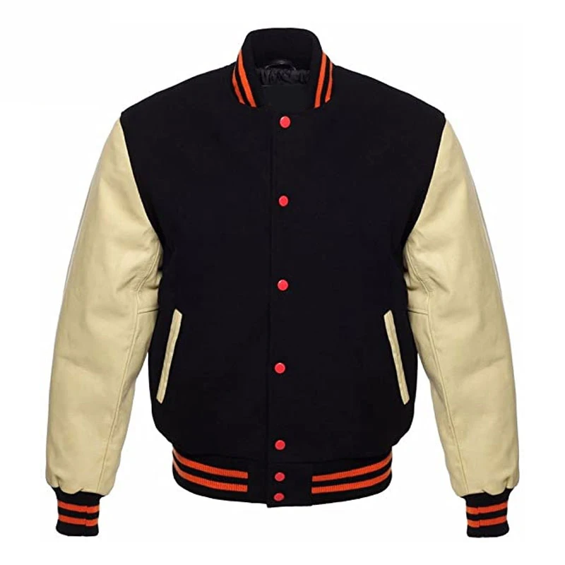2023 Wholesale Blank Plain Letterman Baseball Custom Embroidery Sleeve  Leather Wool Varsity Jacket for Men - China Man Jacket and Men's Jacket  price